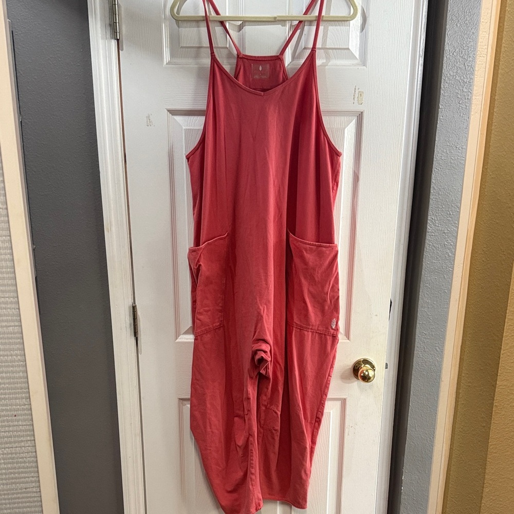 Free People Hotshot Onsie Jumpsuit. Size Large